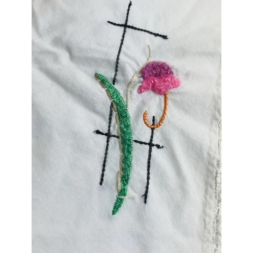 Handmade vintage hand